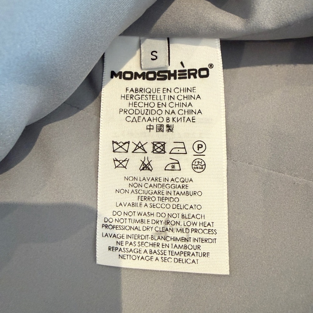 Gray Blazer with Button Accents - Picture 5 of 7